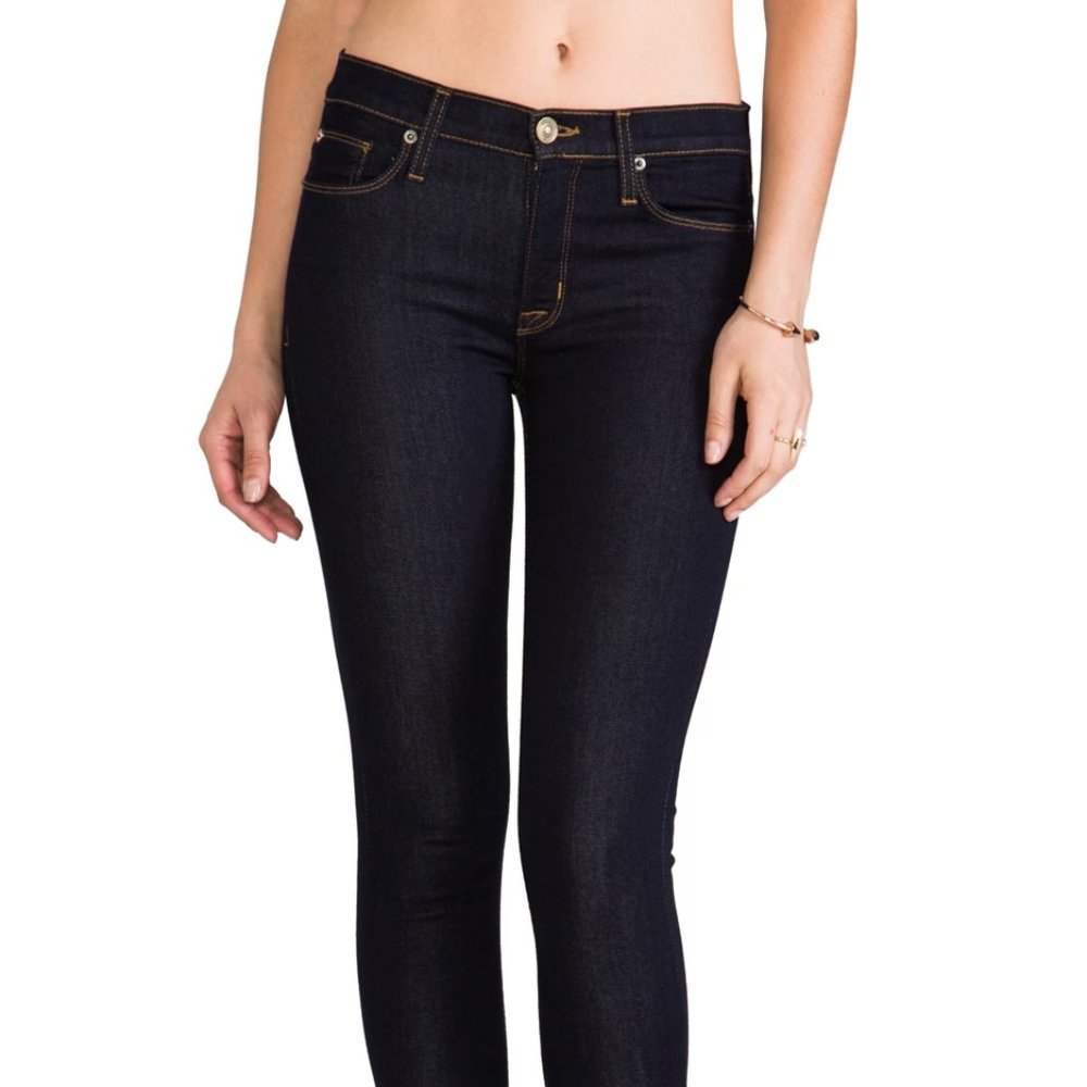 Hudson Jeans Nico Super Skinny Mid-Rise Ankle Jean - 26 - Chelsea